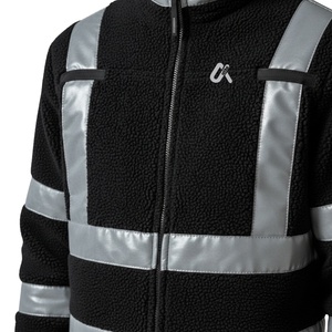 Hi Vis Reflective Safety Clothing Custom Design Men's <b>Winter</b> Working Coveralls Full Body <b>Overall</b> Workwear Suit Factory OEM. - Product Image 4