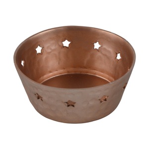 Wholesale Best Quality Custom Logo <b>Wax</b> Jar Candle Holder Solid Metal for Modern Christmas Design Latest Theme - Product Image 2