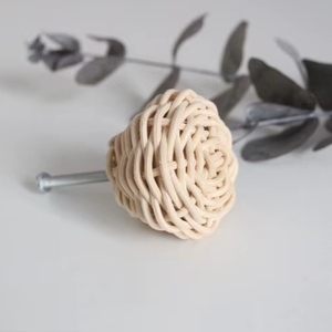 ลูกบิดหวายสานลูกบิดหวายลูกบิดตู้หวายลูกบิดลิ้นชัก - Product Image 1