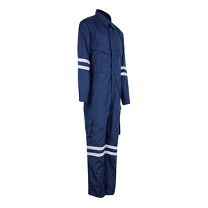 Hi Vis Workwear Coverall Hivis Working Uniform Clothes for <b>Men</b> Reflective Work Scrubs Uniforms <b>Overall</b> Industrial Suit - Product Image 2