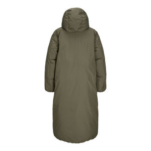 Veste matelassée personnalisée pour femme, collection hiver 2026, haute qualité, avec capuche, en duvet, long manteau d'hiver, nouveau design, OEM - Product Image 2