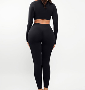 Ensemble de sport 2 pièces pour femme 2026 : Soutien-gorge de sport respirant et legging pour fitness, gym et entraînements - Product Image 2