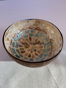 Elegante Tazón con Incrustaciones de Nácar, Calidad Premium, Hecho a Mano, Decoración para el Hogar, Tradebyd - Product Image 2