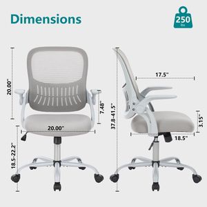 Ergonomic <b>Drafting</b> <b>Chair</b> Adjustable Footrest 30" Tall Office <b>Chair</b> for Standing Desk BIFMA Certified Executive <b>Chair</b> - Product Image 2