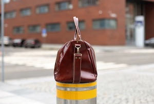Bolsa de Viaje Portátil Ligera de Cuero Genuino Aprobada para Vuelo, Estilo Retro, Gran Capacidad, Equipaje de Mano, Entrega Rápida - Product Image 2
