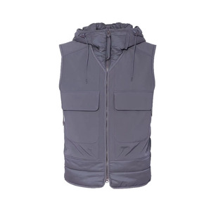 Chalecos Acolchados de Corduroy con Cremallera, Ligeros, Impermeables y Transpirables, con Logotipo Personalizado de Alta Calidad para Hombre - Product Image 3