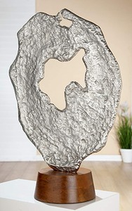 Escultura Metálica Abstracta Moderna de 57 cm de Altura, Forma Irregular, Decoración Artística Hecha a Mano, Adorno de Mesa para Sala de Estar - Product Image 6