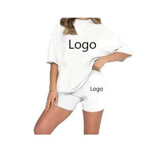 Camiseta con estampado personalizado por transferencia térmica para mujer, camiseta ajustada con cuello redondo a la moda para mujer, top informal de algodón suave para el día a día - Product Image 5