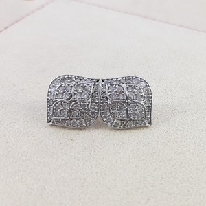 Round Cut Natural Diamond Ladies <b>Stud</b> Earrings Womens 1.29 Cttw 925 <b>Sterling</b> <b>Silver</b> Prong Set Trendy Wholesale Jewelry - Product Image 4