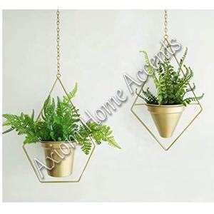 กระถางโลหะขนาดใหญ่ที่มีพื้นผิวด้านเหมาะสำหรับพื้นที่ทั้งในร่มและกลางแจ้งทนทานและมีสไตล์ด้วยการตกแต่งบ้านตามสัจพจน์ - Product Image 3