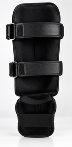 Espinilleras QST de Piel Sintética Acolchada para Muay Thai, MMA, Artes Marciales, Entrenamiento, Ligeras, con Cierre de Hebilla - Product Image 4