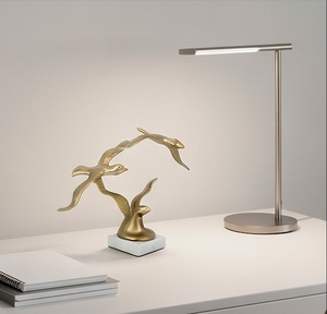 <b>Gold</b> Abstract Seagull Sculpture Modern Bird Art <b>Decorative</b> Item For Home Office And <b>Living</b> <b>Room</b> Use - Product Image 4