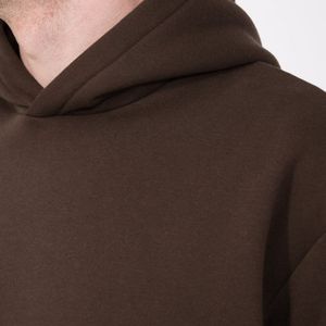 Sweat-shirts d'hiver unisexes personnalisés à coupe régulière et épaules tombantes, 100 % polyester, patchwork coton, imperméables, respirants, avec poche en polaire - Product Image 2