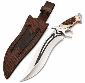Couteau utilitaire à pointe affûtée SHARP POINT TRADES, lame en acier au carbone de 0,5 mm d'épaisseur, manche en bois, bord droit non réglable, qualité DIY - Product Image 4