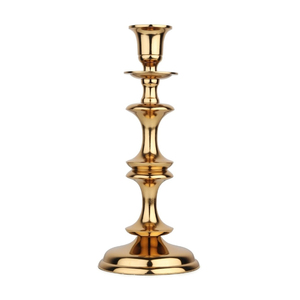 <b>Brass</b> <b>Candlestick</b> Holder Gold Finish Durable Metal Home Decoration Modern Candle Stand Decoration Wedding Party - Product Image 1