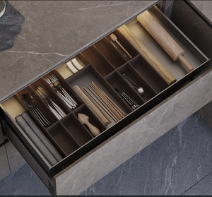 Cuisine complète sur mesure JY Project, fabrication vietnamienne, prix bas, vente en ligne, RTA, rangements en bois, portes et panneaux en MDF - Product Image 6