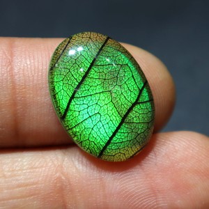 Green Fire <b>Opal</b> Doublet Monarch Gemstone Fire <b>Opal</b> Handmade Stone Jewelry Butterfly <b>Opal</b> Doublet Pendant Jewelry Making Stone - Product Image 3