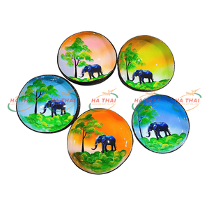 Fabricante de Utensilios de Cocina Sostenibles, Servicio de Marca Privada, Tazones de Coco Lacados, OEM, ODM, Profesional, al por Mayor - Product Image 6