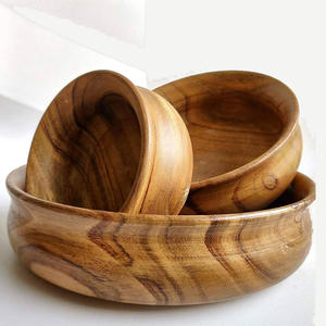 Cuillère en bois faite à la main de style américain, écologique, légère, pour service alimentaire, usage domestique et festif, artisanat, autres revêtements - Product Image 1