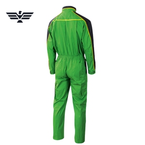 Combinaison de travail industrielle personnalisée pour homme, en coton, combinaison de mécanicien à manches longues, combinaison de sécurité, uniforme de garage robuste, réparation automobile - Product Image 4