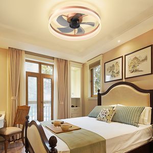 Ventilatori da Soffitto LED Moderni Oro Rosa con Luci Dimmerabili Installazione a Incasso Design Sottile - Product Image 4