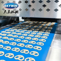 Ligne de production complète de biscuits souples et durs, de bretzels et de bâtonnets de biscuits, avec machine d'emballage