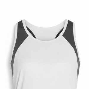 Custom Logo Wholesale High Quality 100% Cotton Y2k Sexy Girl's Vest Gym Fitness Yoga <b>Crop</b> <b>Top</b> U-neck Women's Vintage Tank <b>Tops</b> - Product Image 2