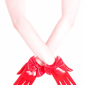ถุงมือยาวโอเปร่าสีดำ PU แบบไม่บุซับใน สไตล์พังก์ สำหรับใส่ไปงานปาร์ตี้ - Product Image 2