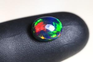 Genuine Ethiopian <b>Black</b> Opal Cabochon Stone Oval Shape Smooth <b>Polished</b> <b>Black</b> Opal Gemstone A Similar Picture - Product Image 2
