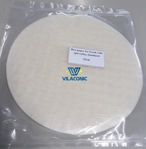 แผ่นแป้งข้าวเวียดนามออร์แกนิก อบแห้ง รสหวาน สำหรับห่ออาหาร/สลัด รับประทานได้โดยตรง รสชาติอร่อย แอนนา โด - Product Image 2