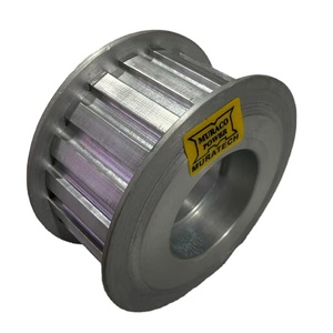 Polea de Distribución de Aluminio 60T L050 L100 L125 L150 L200 L225, Diámetro Interior Personalizado, Ranura para Chaveta, Brida Montada, Suministro OEM, Anodizado Normal Duro - Product Image 4