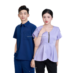 VN FACTORY vêtements médicaux de marque privée personnalisés pour médecins/infirmières, ensemble de vêtements hospitaliers, uniformes avec veste-BASSE quantité minimale de commande - Product Image 3