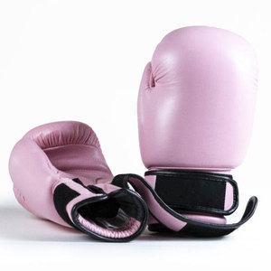 Custom <b>White</b> PU Leather <b>Boxing</b> <b>Gloves</b> Hook Loop Closure Non-Slip Lightweight Breathable Anti-UV Full Finger Design Adults - Product Image 3