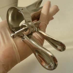 เครื่องมือสัตวแพทย์ขายดี คุณภาพสูง ผลิตจากเหล็กกล้าไร้สนิมเยอรมัน รับทำโลโก้ตามสั่ง  วัสดุตรวจภายในช่องคลอดแบบใช้มือ  OEM ผลิตตามสั่ง - Product Image 2