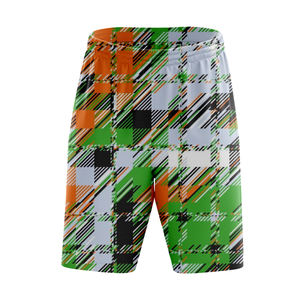 Pantalones Cortos Deportivos Casuales de Verano para Hombre, Tejidos con Estampado Moderno, Sublimados, Transpirables y Cómodos, 100% Poliéster, Tela de Lona - Product Image 3