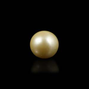 Perle dorée exquise de 5,75 carats, pierre précieuse en vrac pour bijoux fins - Product Image 1