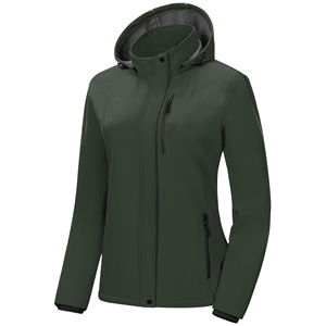 Chaqueta Softshell para Mujer, Impermeable, Cálida, Cortavientos, Ligera, para Deportes al Aire Libre, Senderismo y Actividades al Aire Libre - Product Image 1