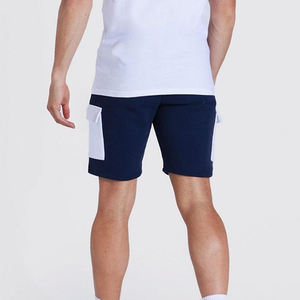 Nouveauté 2026 – Ensembles T-shirts et shorts confortables pour hommes, personnalisables en gros – Ensembles d'été pour hommes de haute qualité, couleur unie - Product Image 6