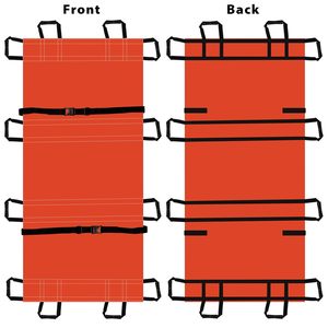 Bolsa de Transporte Plegable para Camilla Blanda, Impermeable, de Nailon, para Transporte de Pacientes y Rescate, con 12 Asas, Suministros Médicos Manuales - Product Image 4