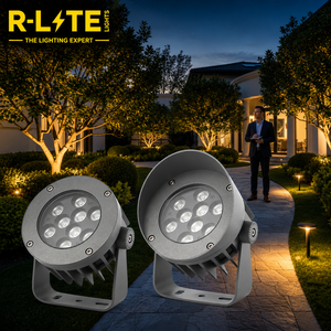 Lámparas LED de Jardín de Alta Calidad con Carcasa de Aluminio, Resistentes al Agua IP65, 110v 220v 3w 12w 18w 30w, para Exteriores - Product Image 4