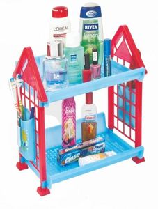 Kitchen Plastic <b>Storage</b> <b>Rack</b> for <b>Vegetables</b> & Utensils Plastic Dish Drying <b>Rack</b> Organizer for Long Lasting Use - Product Image 2