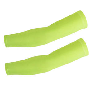 Mangas Protectoras Anti-UV Azul Claro Unisex, Sin Costuras, de Spandex y Poliéster, para Ciclismo, Fitness, Protección al Aire Libre, Mangas de Béisbol - Product Image 2