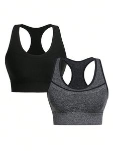 Sujetador Deportivo de Alto Soporte para Mujer, Diseño Personalizado OEM, con Ribete en Contraste, Top Deportivo - Product Image 6