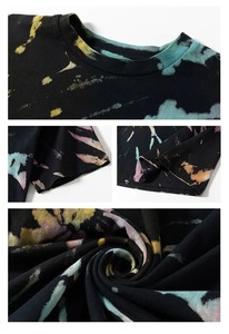 เสื้อยืดผู้ชายสีดำแบบเรียบ 200 GSM ทรงปกติ ผ้าฝ้าย 100% เป็นมิตรกับสิ่งแวดล้อม ระบายอากาศได้ดี จำหน่ายขายส่งจำนวนมาก - Product Image 5