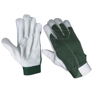 Guantes de cuero con forro polar de piel de cabra de Pakistán en ALA Guantes de montaje de cuero con estilo de pulgar Gants de travail - Product Image 6