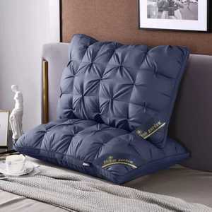 High Quality Bulk OEM Hotel Sleeping <b>Cushion</b> Breathable Soft Fiber Custom Logo Packaging <b>Neck</b> Support Woven Technics-Designed - Product Image 4