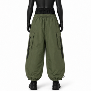 Pantalon de snowboard ample imperméable coupe-vent respirant pour homme et femme, pantalon cargo de ski d'hiver, coupe ample, pantalon de sport d'extérieur - Product Image 3