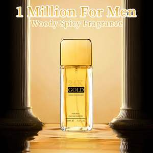 Eau de Toilette en Spray para Hombre, 3.4 fl oz, Perfume Duradero de Ámbar y Canela para Citas, Vida Diaria y Fiestas, Regalo Perfecto - Product Image 5