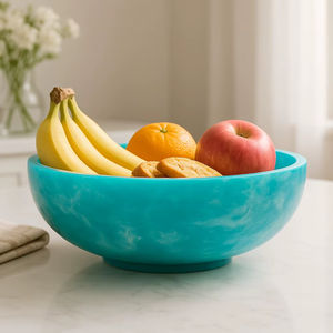 Cuenco Minimalista de Resina Epoxi para un Estilo Interior Limpio que Ofrece una Forma Sencilla y una Presencia Decorativa Elegante - Product Image 1