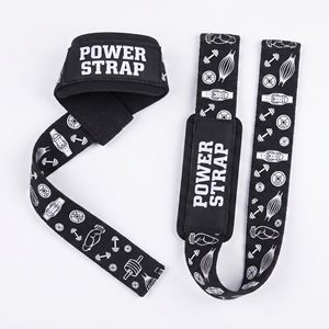 Correas de Levantamiento de Pesas Ajustables, Soporte de Muñeca de Neopreno, Correas de Tracción para Entrenamiento de Fuerza, Unisex, Resistentes - Product Image 1